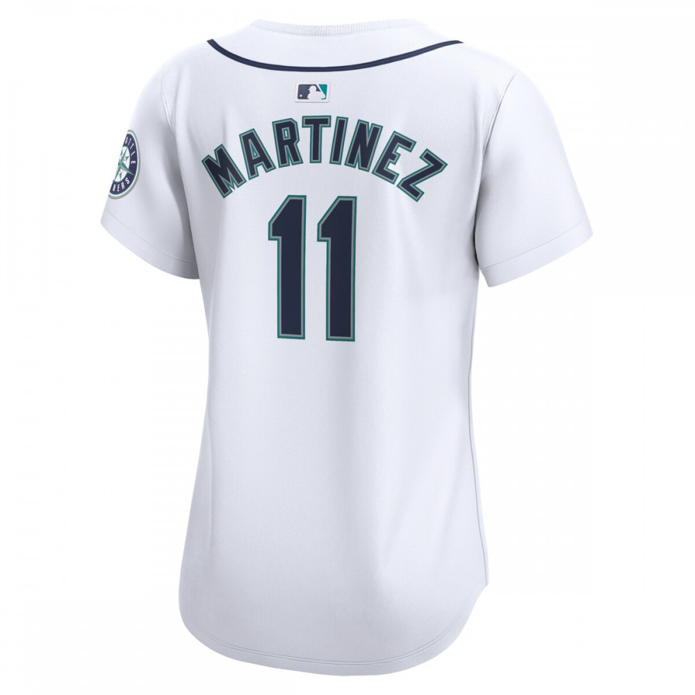 Edgar Martinez Seattle Mariners Women's Home Limited Player Jersey - White-Pro Kit Vault | Brand New 26/27 Sports Jerseys